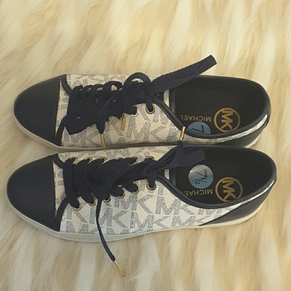 Michael Kors city lade up sneakers blue/white - Picture 6 of 8